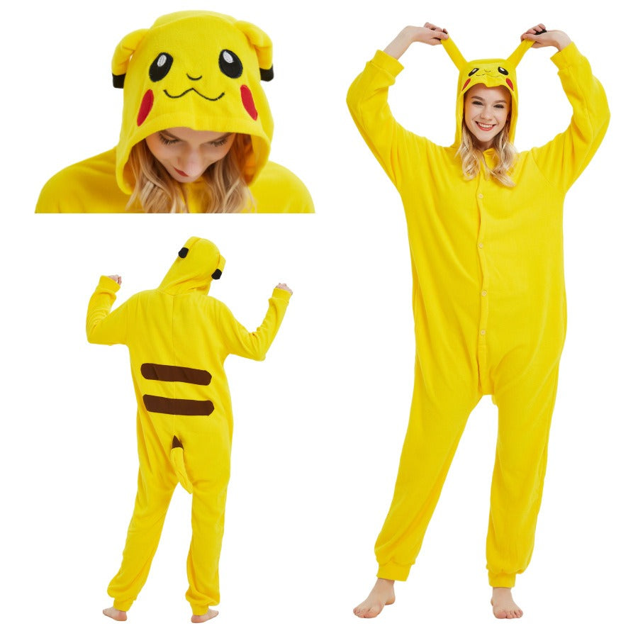 Polar Fleece Animal Halloween Onesies – Cute Character Pajamas & Cozy Costumes