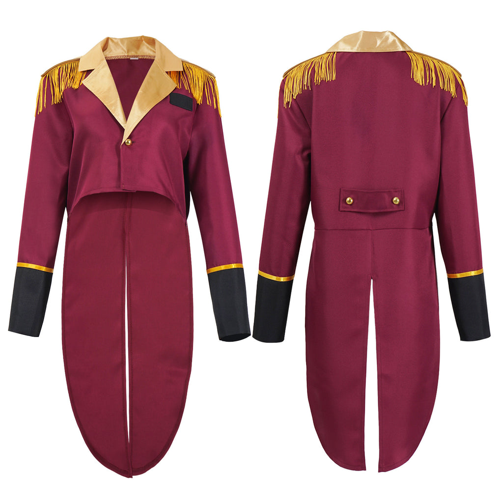 Vintage Circus Ringmaster Tailcoat Halloween Costume