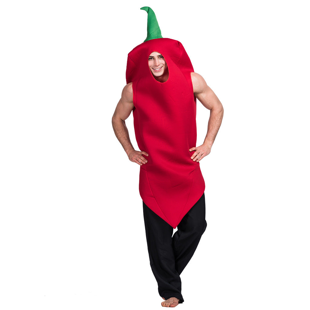 “I’M HOT, BABY!” Chili Pepper Halloween Costume