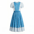 Stranger Things 5 Holly Halloween Cosplay Dress – Kids Blue & Yellow Costume