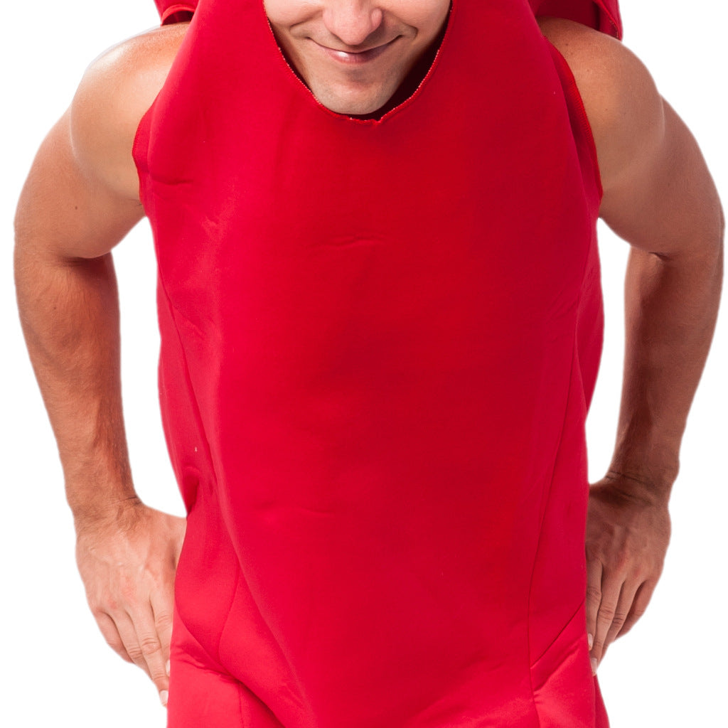 “I’M HOT, BABY!” Chili Pepper Halloween Costume
