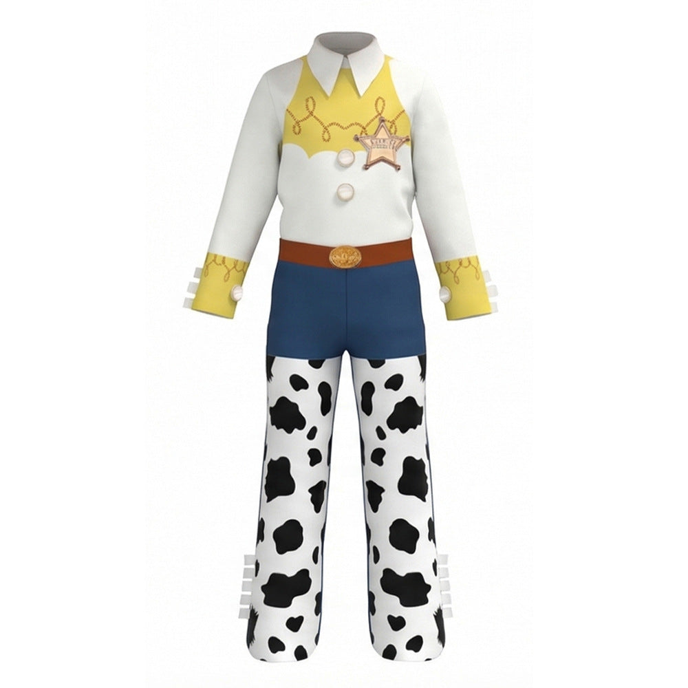 ToToy Story Woody & Jessie Halloween Cosplay Costume – Kids & Family Role-Play Outfit