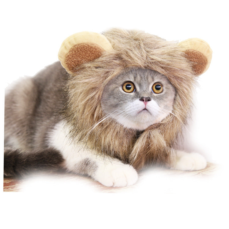 Lion Mane Pet Costume for Cats & Small Dogs