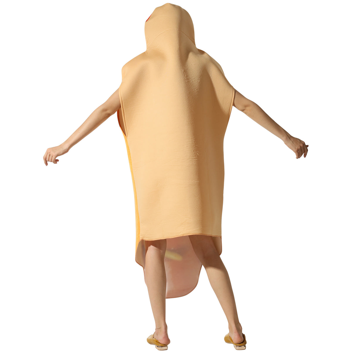 Funny Hot Dog Halloween Costume – One-Piece Adult Food Cosplay Outfit