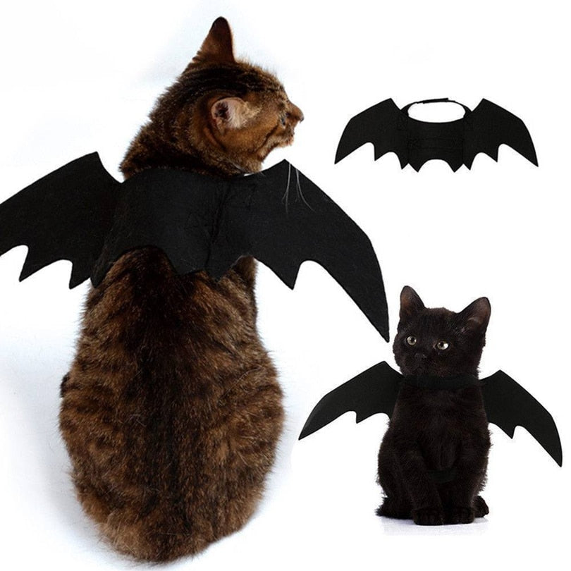 Halloween Bat Wings Costume for Cats