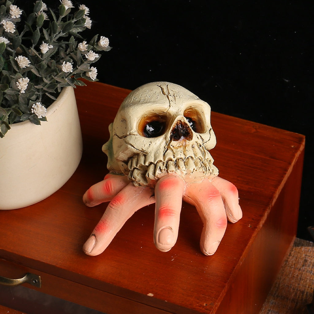 Skull Hand Halloween Decoration