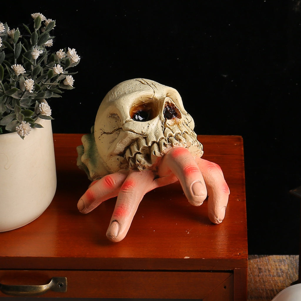 Skull Hand Halloween Decoration