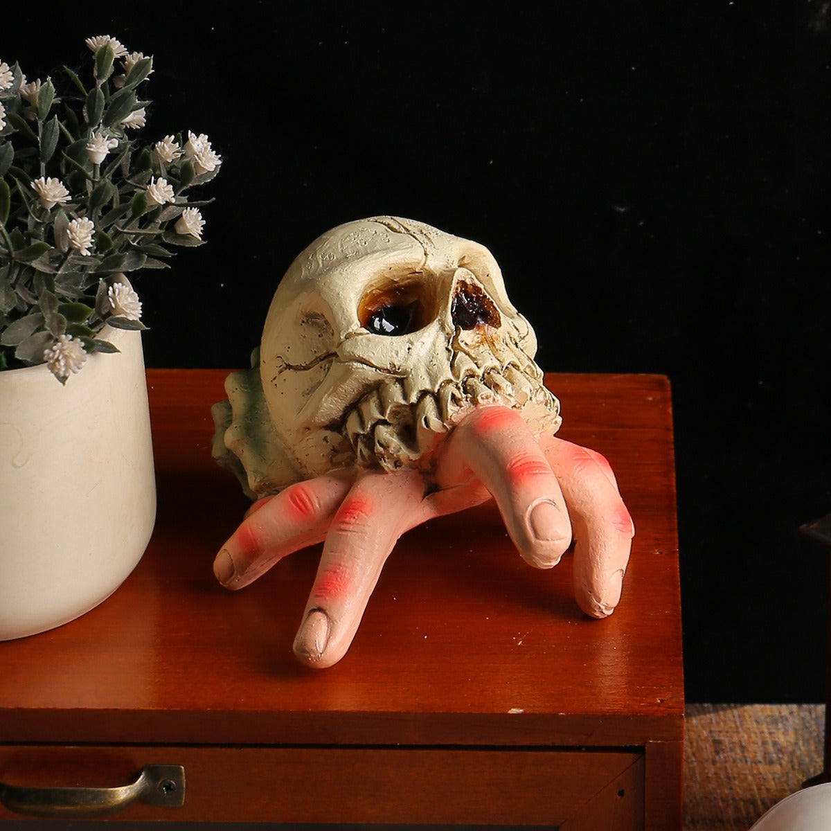 Skull Hand Halloween Decoration