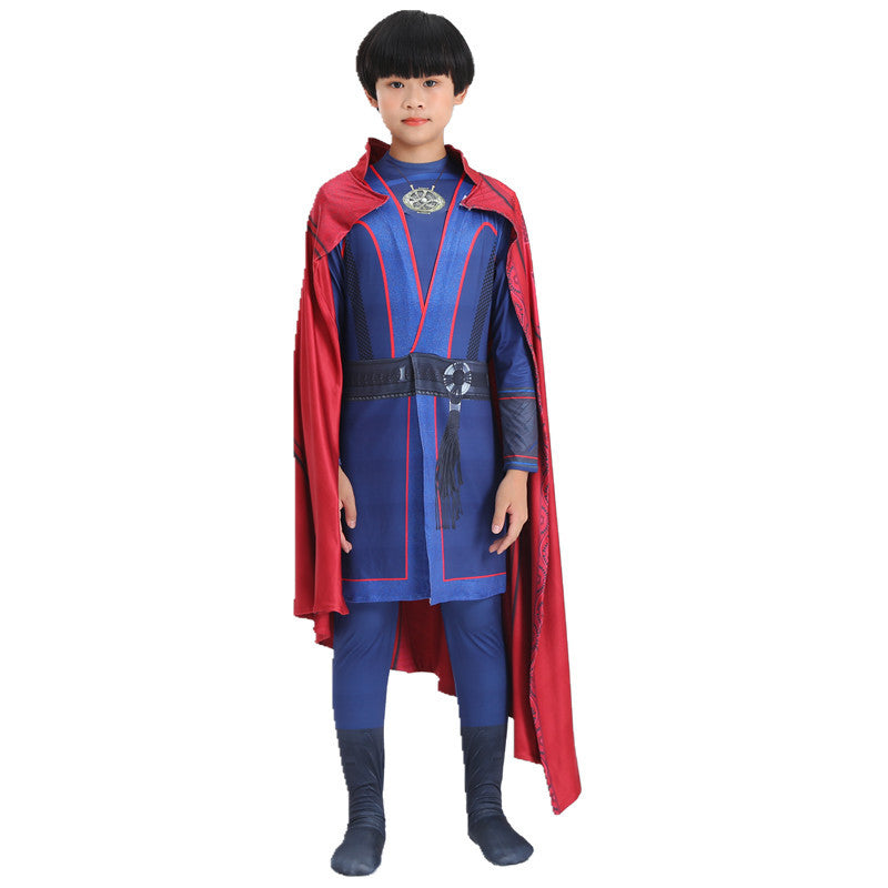 Doctor Strange Kids Halloween Costume – Superhero Clothes & Cape Cosplay Outfit