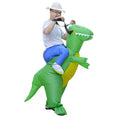 Inflatable Dinosaur Rider Halloween Costume