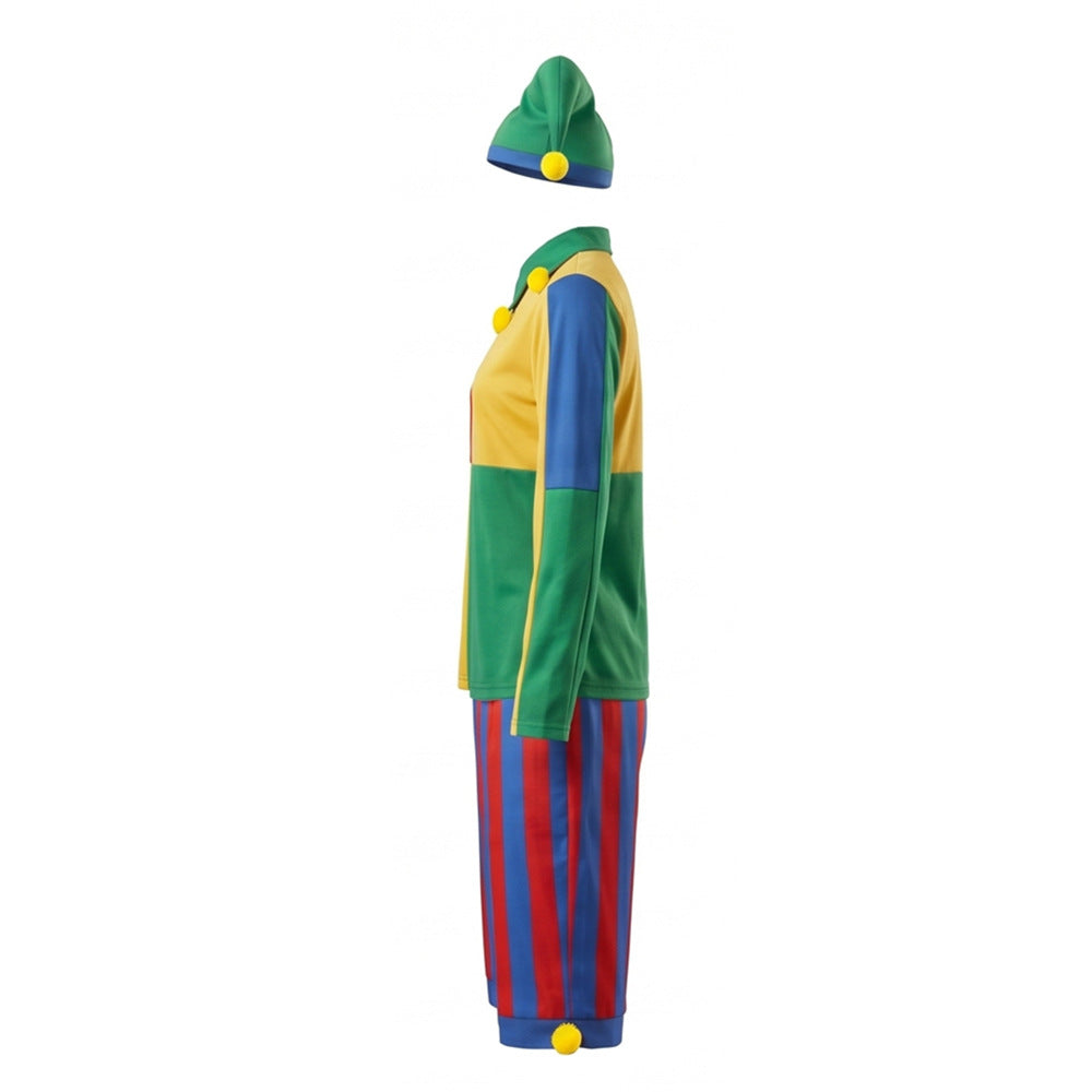 Nightmare Clown Halloween Costume - Unisex Kids & Adult Cosplay Set
