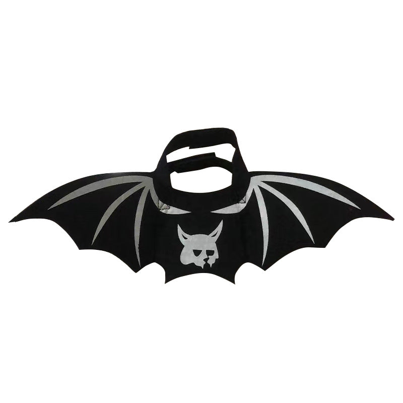 Halloween Pet Bat Wings – Funny Demon & Printed Bat Costume Accessories for Dogs & Cats