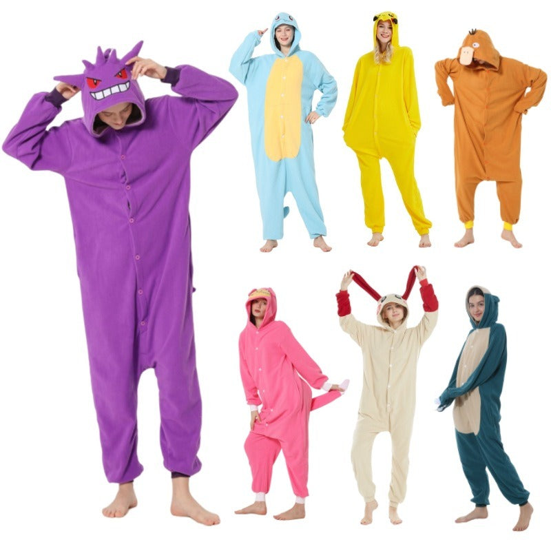 Polar Fleece Animal Halloween Onesies – Cute Character Pajamas & Cozy Costumes