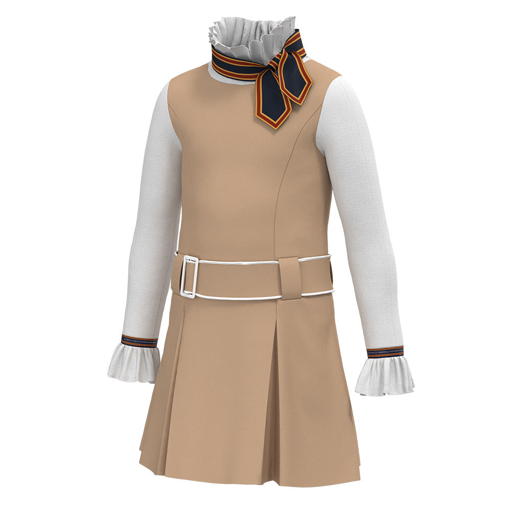 M3GAN 2.0 Girls Halloween Costume – Doll Dress Set
