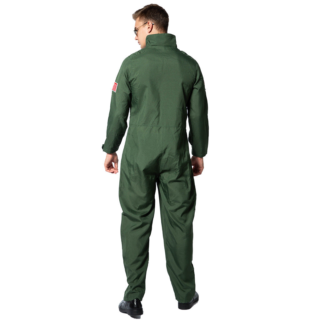Top Gun-Inspired Pilot Halloween Costume
