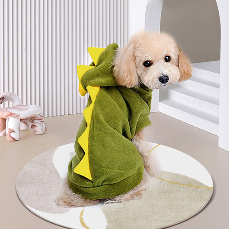 Dinosaur Pet Halloween Costume – Cute Dog & Cat Transformation Outfit