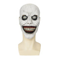 Scary White-Eyed Horror Mask – Exorcist-Inspired Halloween Demon Headgear