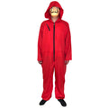 Dali Red Money Heist Halloween Costume – One-Piece Clown Cosplay Jumpsuit