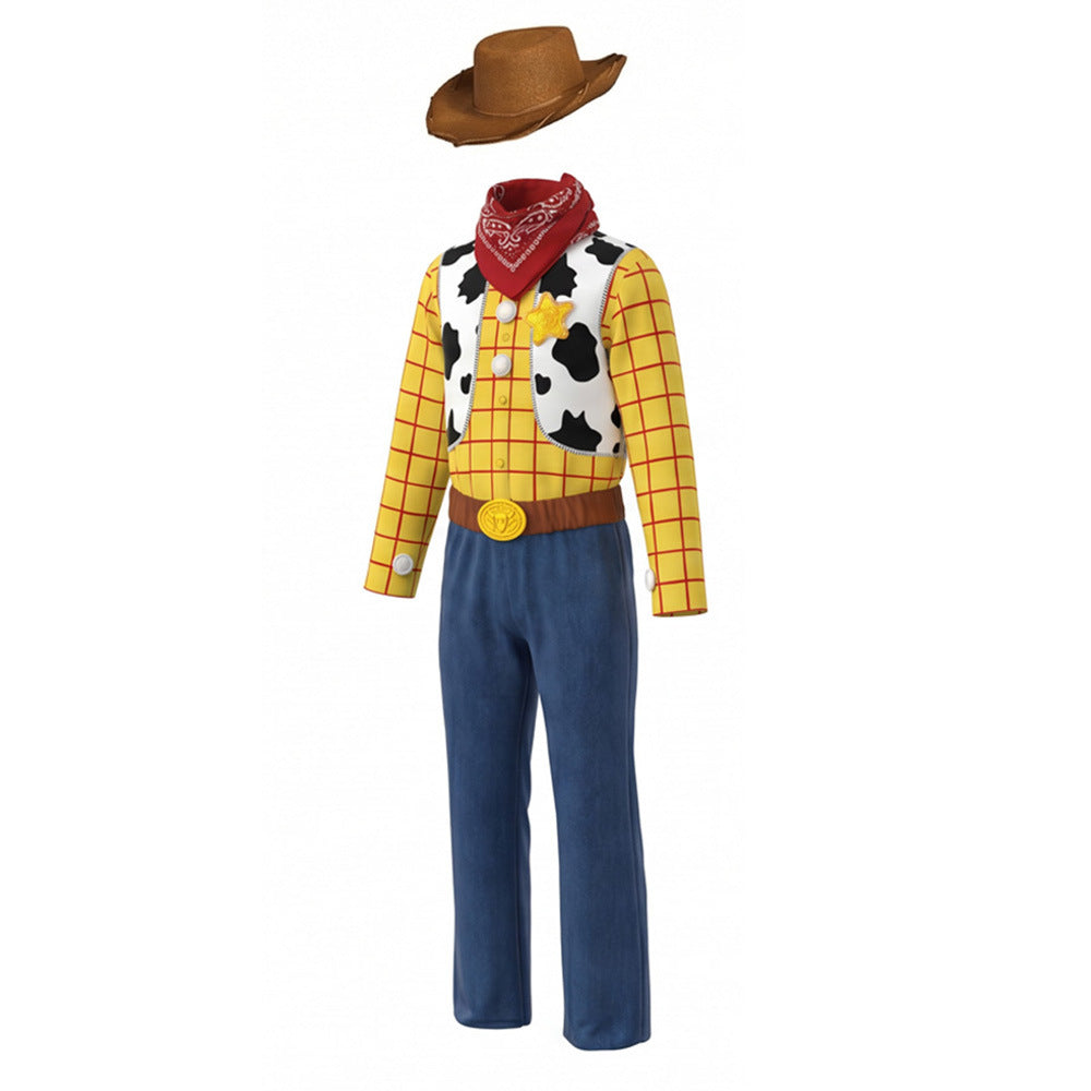 ToToy Story Woody & Jessie Halloween Cosplay Costume – Kids & Family Role-Play Outfit