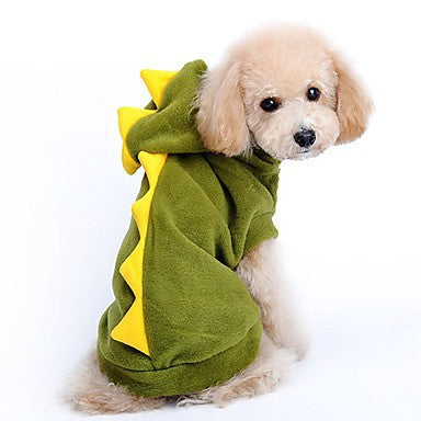 Dinosaur Pet Halloween Costume – Cute Dog & Cat Transformation Outfit