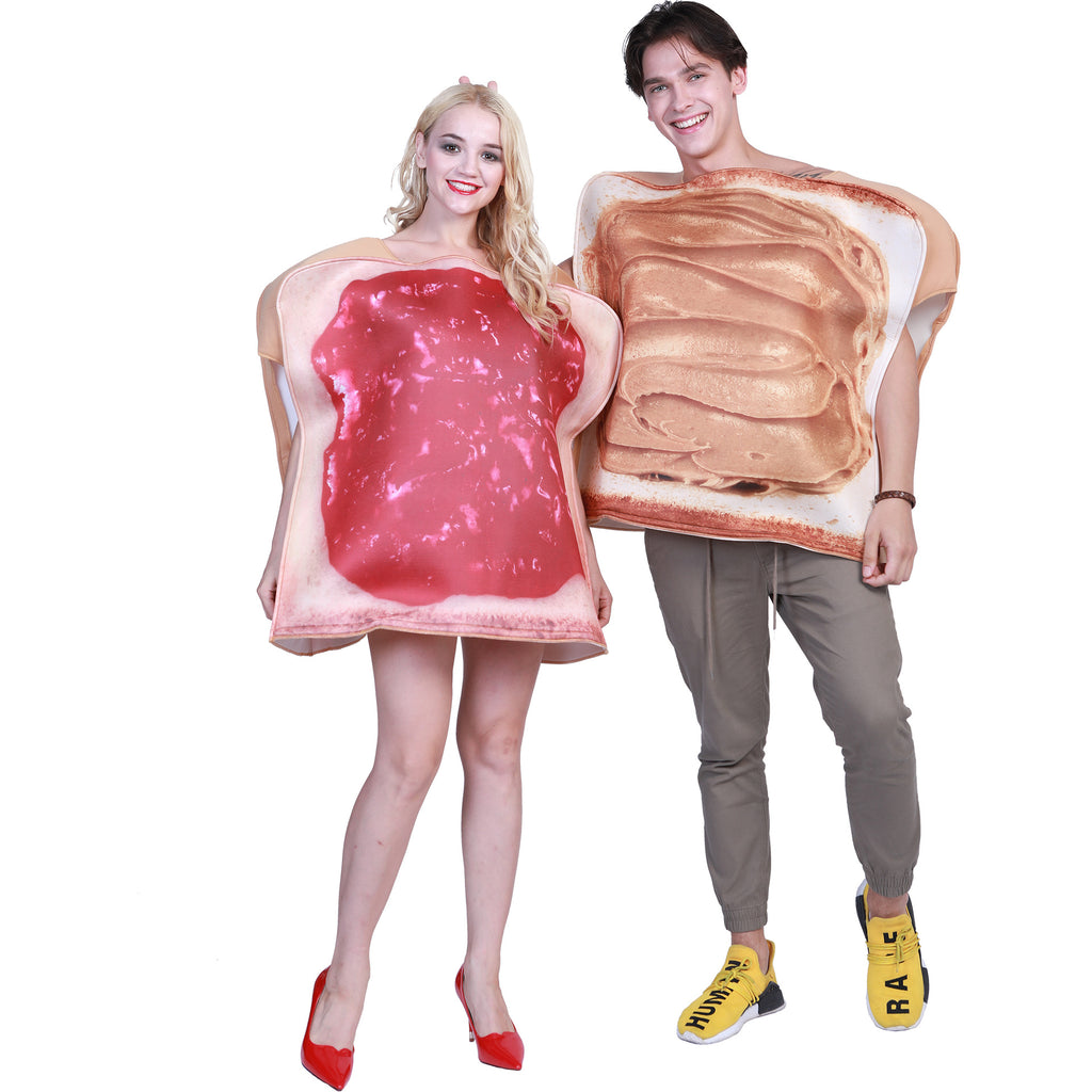 Peanut Butter & Jelly Couples Halloween Costume