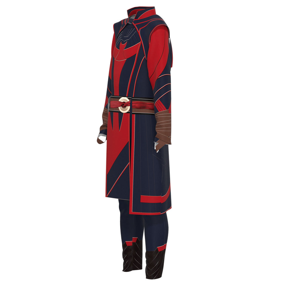 Doctor Strange Kids Halloween Costume – Boys Superhero Cosplay Outfit with Top & Pants