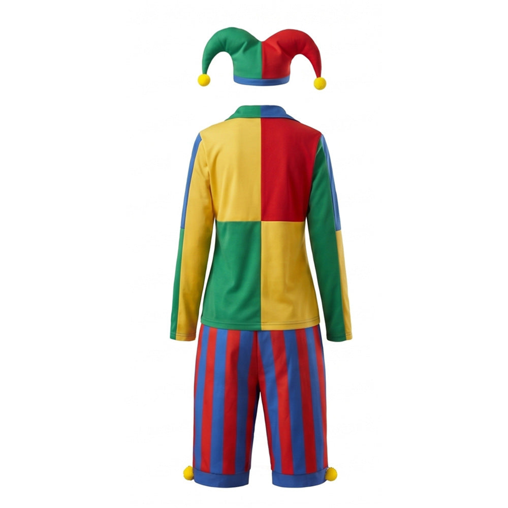 Nightmare Clown Halloween Costume - Unisex Kids & Adult Cosplay Set