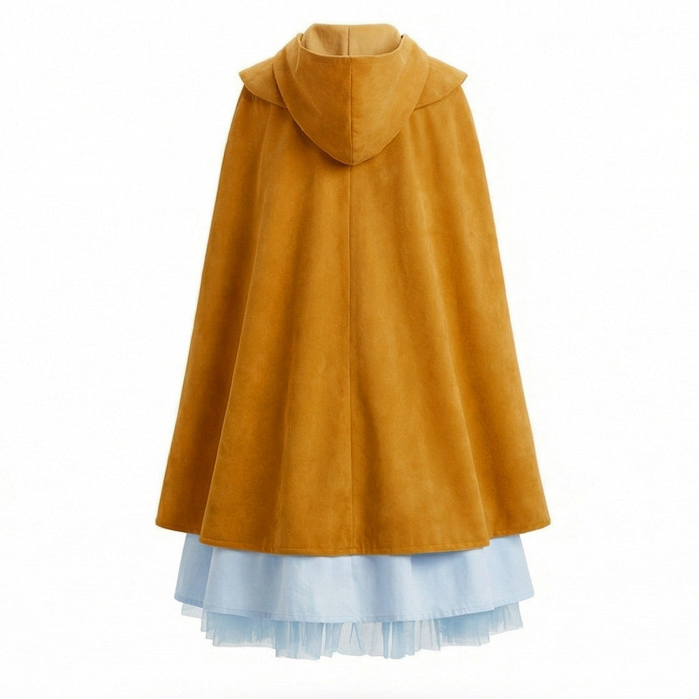 Stranger Things 5 Holly Halloween Cosplay Dress – Kids Blue & Yellow Costume