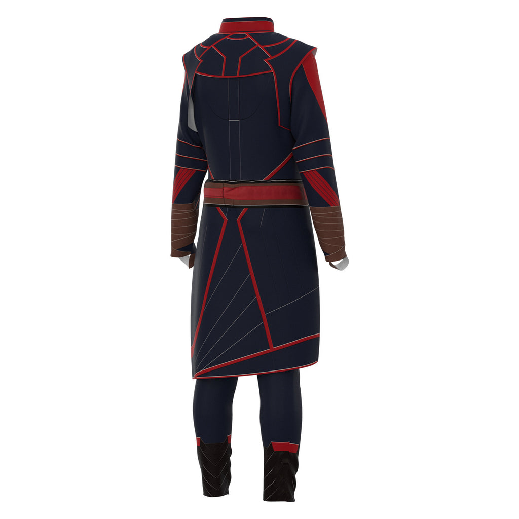 Doctor Strange Kids Halloween Costume – Boys Superhero Cosplay Outfit with Top & Pants