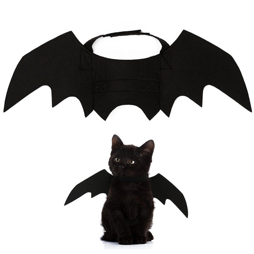Halloween Bat Wings Costume for Cats