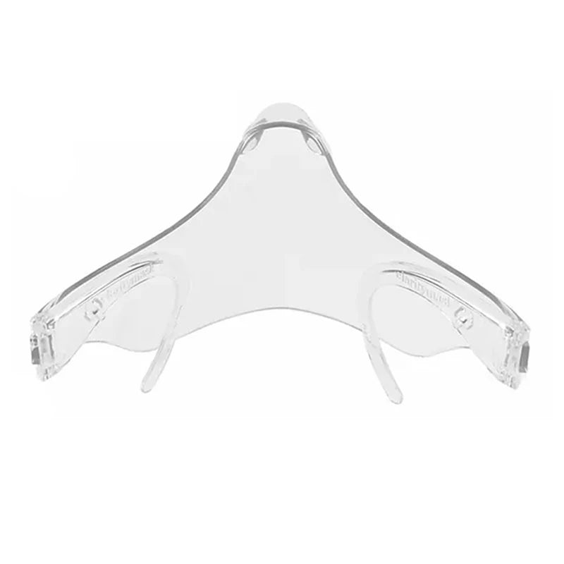 Oversized Clear Mirror Face Shield Halloween Mask – Futuristic Full-Face Costume Visor