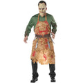 Bloody Butcher Halloween Costume – Zombie Chef Horror Outfit for Men