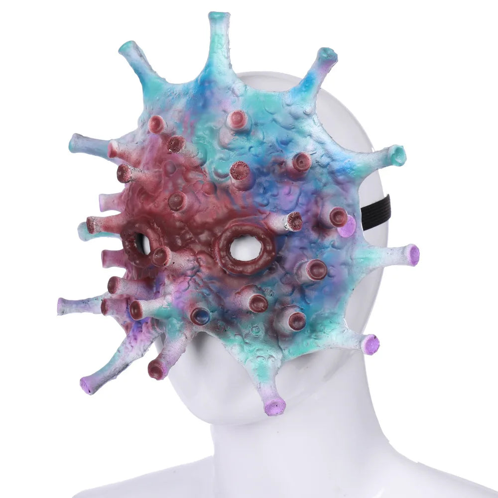 Horror Latex-Style Halloween Mask – Unisex Adult Cosplay & Masquerade Prop